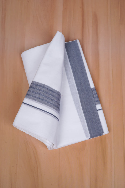 FCD-622 W/D DHOTI 3.80 MTR - L Blue