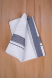 FCD-622 W/D DHOTI 3.80 MTR - L Blue