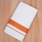 FCD-381 W/D DHOTI 3.80 MTR - Orange
