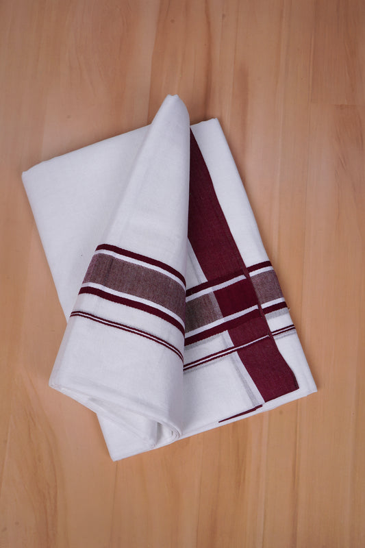 FCD-573 W/D DHOTI 3.80 MTR - Brown