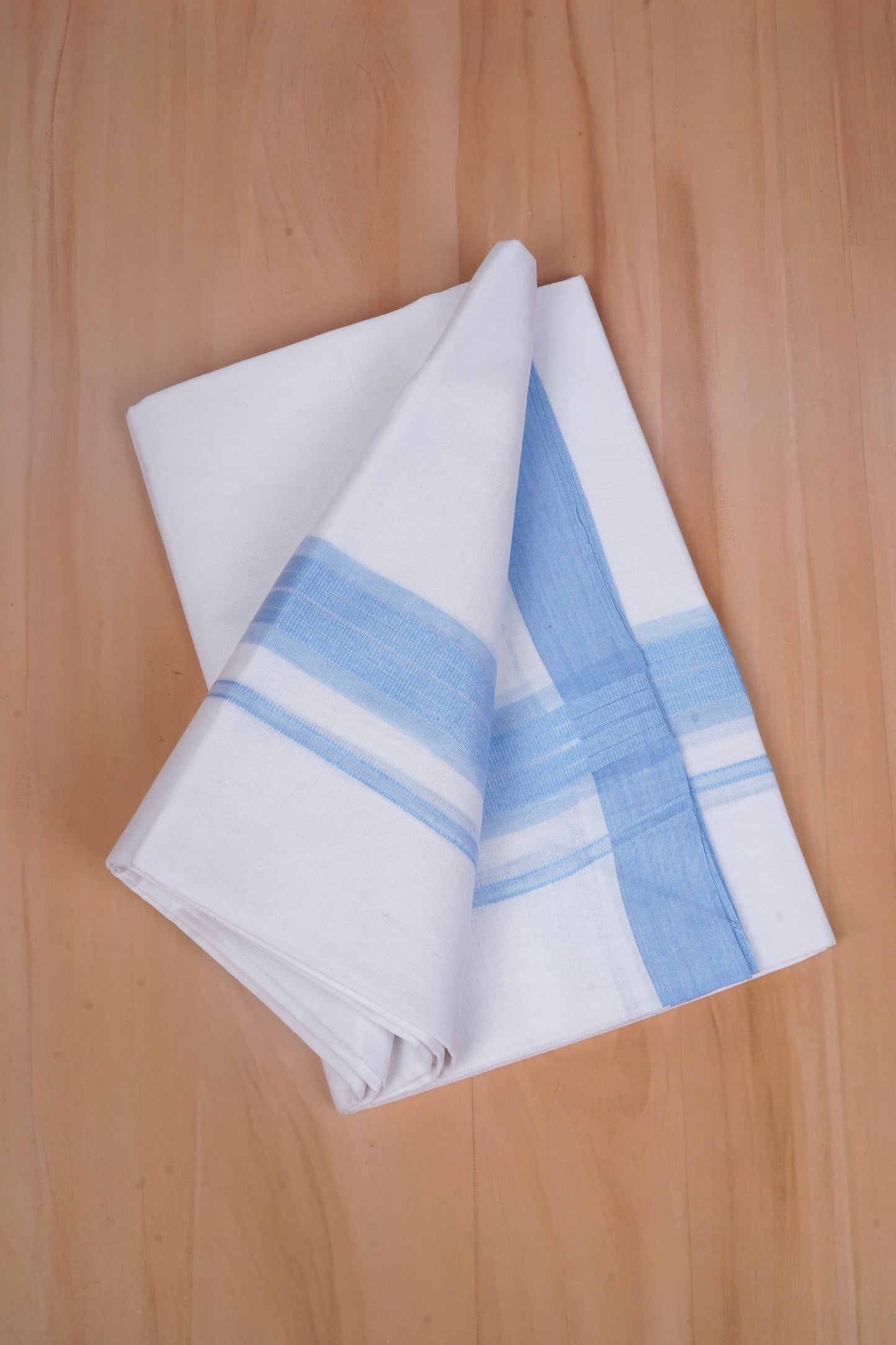 FCD-598 W/D DHOTI 3.80 MTR - Sky Blue