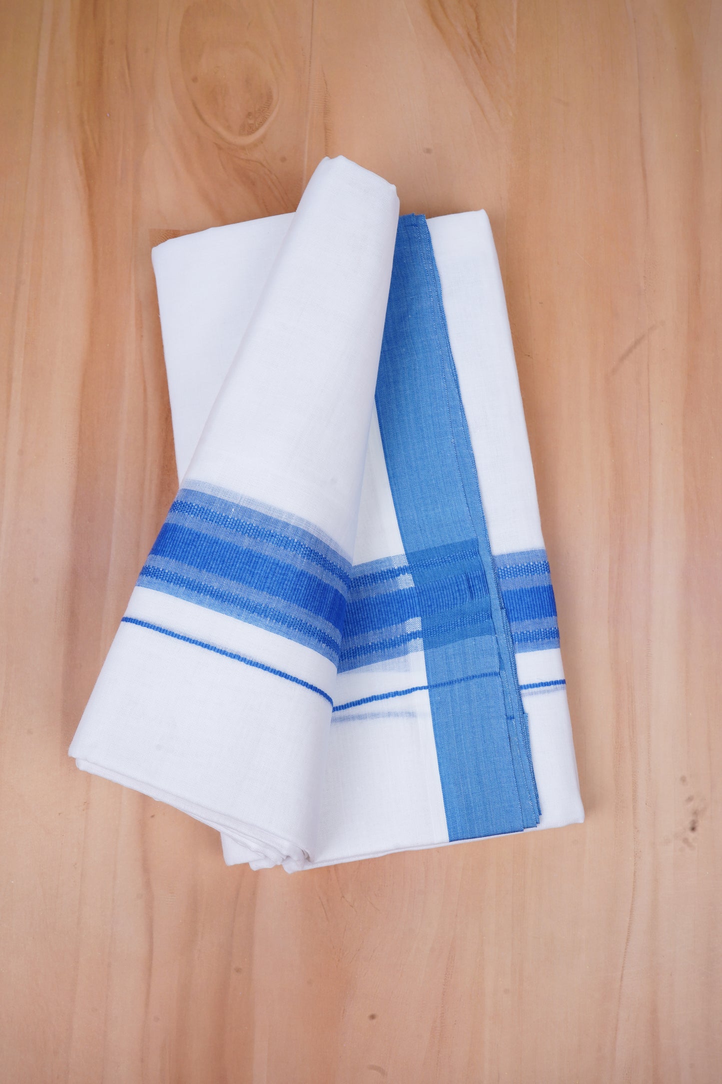 FCD-523 W/D DHOTI 3.80 MTR-Blue
