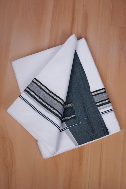 FCD-517 W/D DHOTI 3.80 MTR - Gray