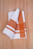 FCD-335 W/D DHOTI 3.80 MTR - Orange