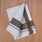 FCD-494 W/D DHOTI 3.0 MTR - Dark Brown