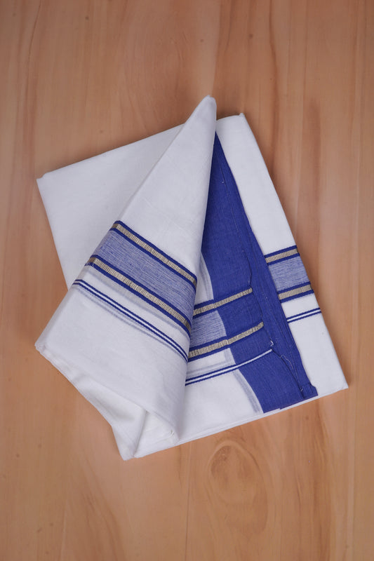 FCD-517 W/D DHOTI 3.80 MTR - ink Blue