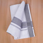 FCD-527 W/D DHOTI 3.80 MTR-Silver