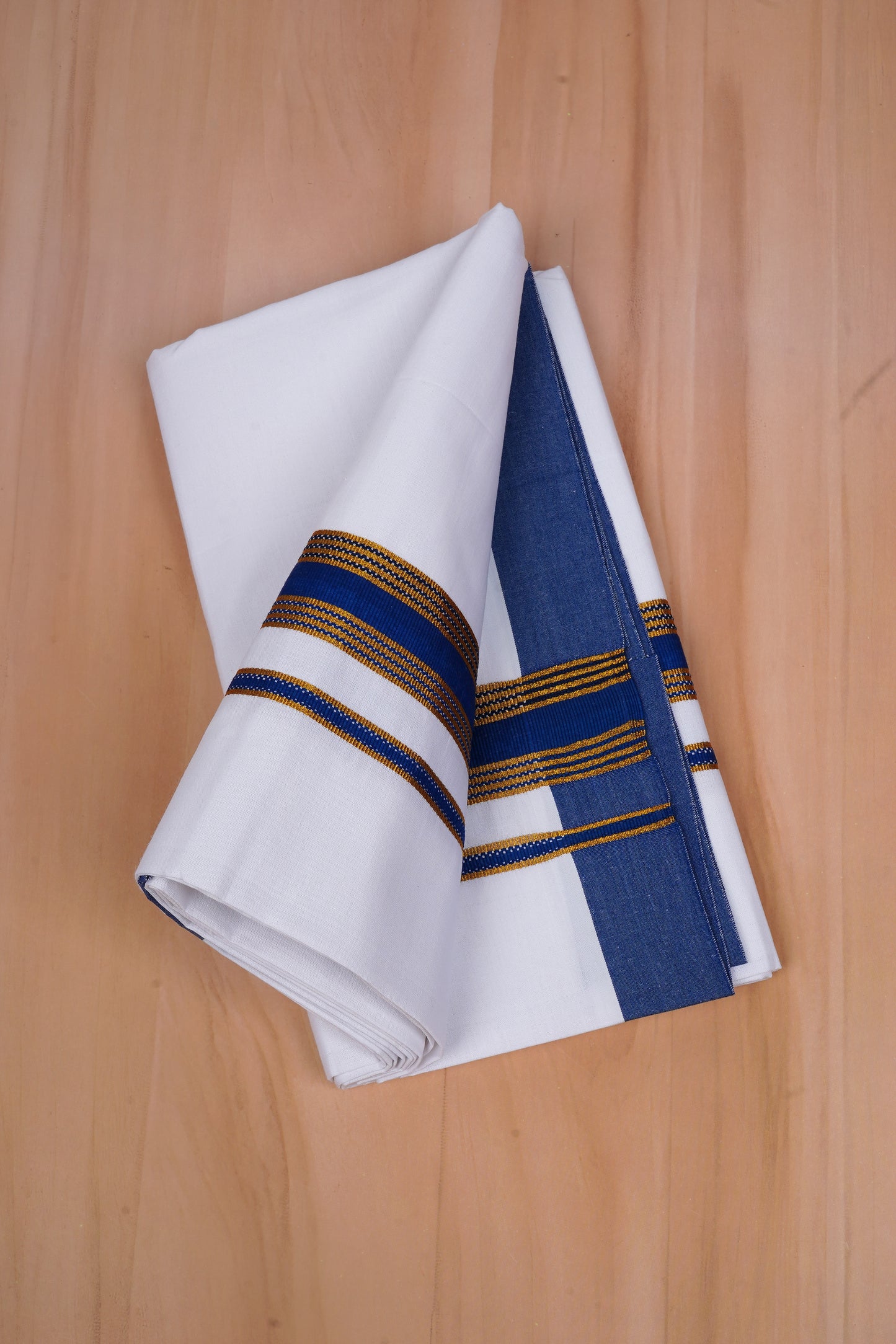 Gold Max W/S Dhoti 2.00 MTR - Dark Blue