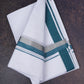 FD-168 W/D DHOTI 3.80 MTR-Dark Green