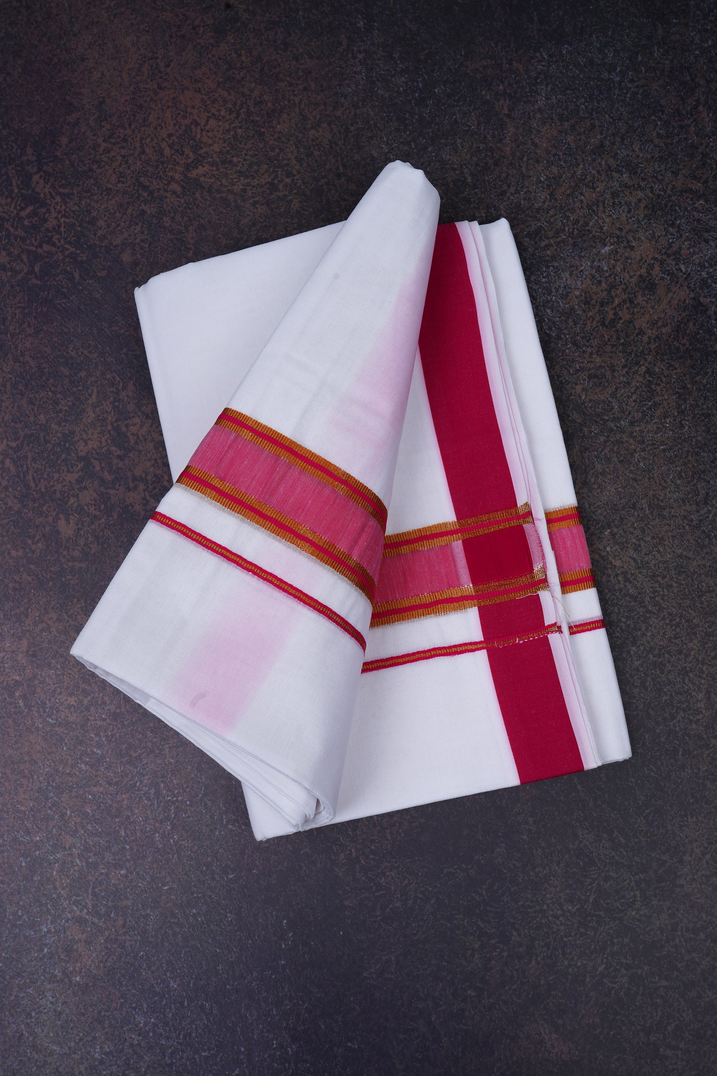 FD-172 W/D DHOTI 3.80 MTR-Pink