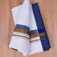 FCD-528 W/D DHOTI 3.80 MTR-Dark Blue