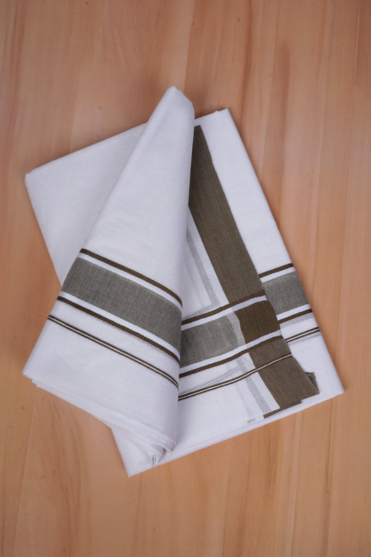 FCD-573 W/D DHOTI 3.80 MTR - Dark Gray