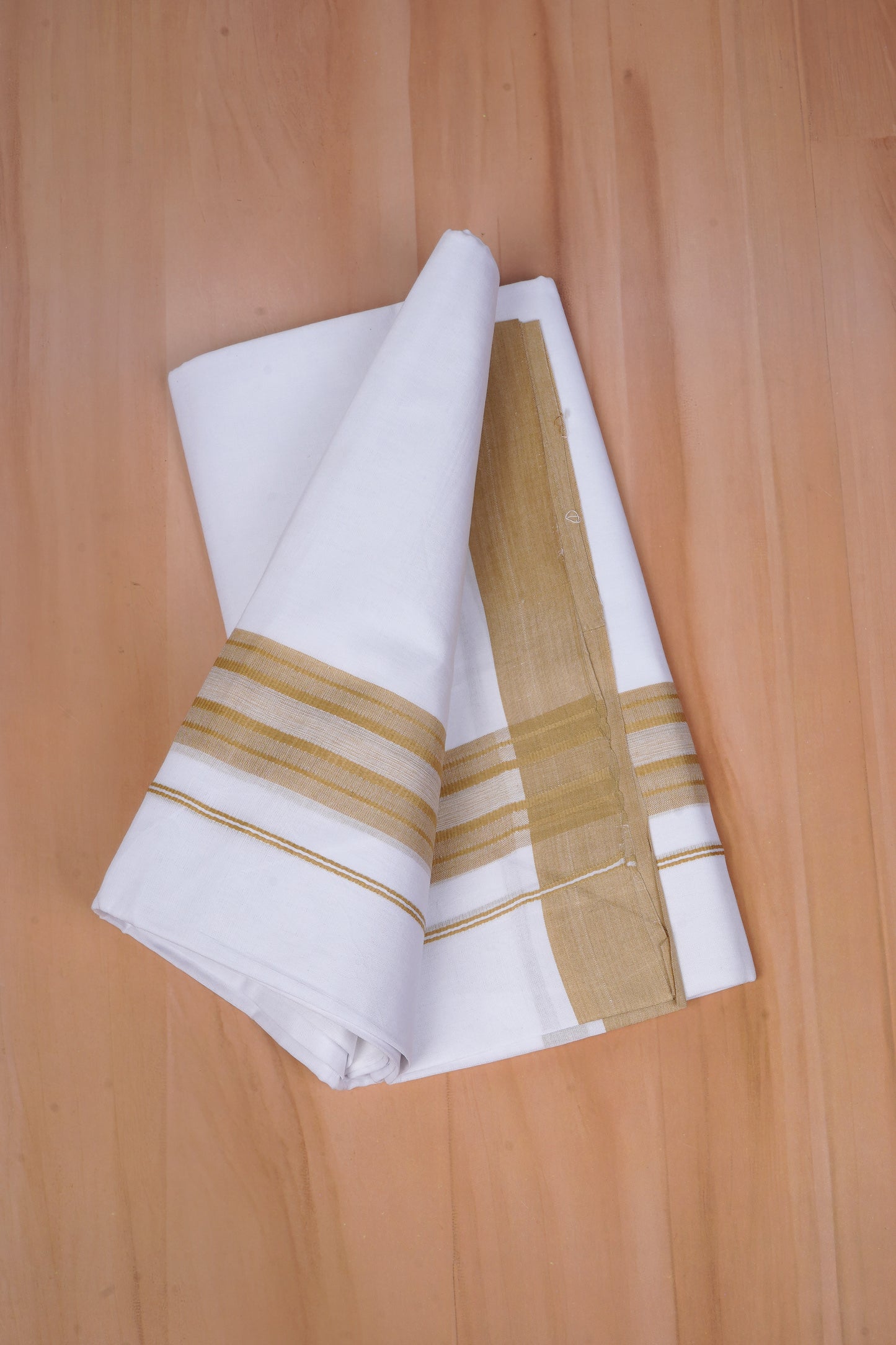 FCD-617 W/D DHOTI 3.80 MTR - Gold Yellow