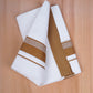 FCD-417 W/D DHOTI 3.80 MTR - Gold yellow