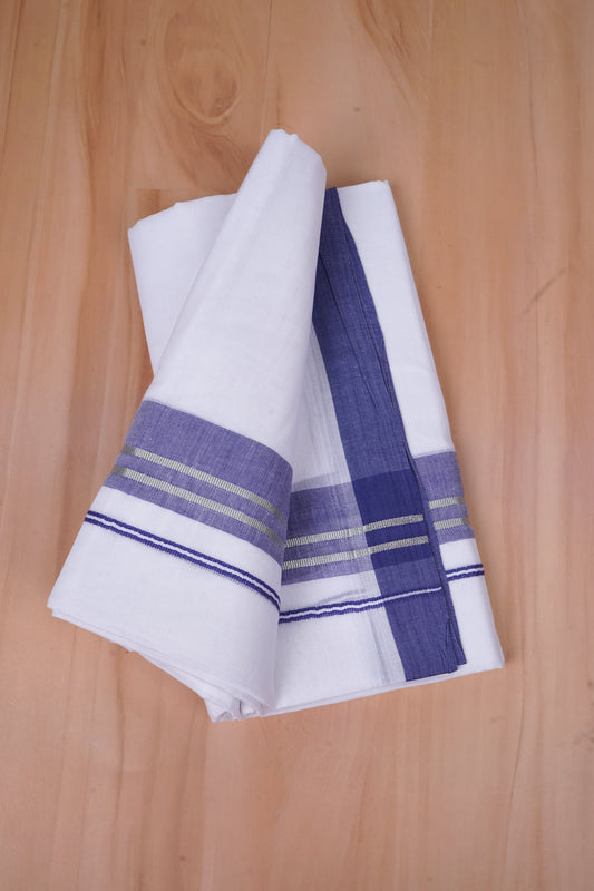 FCD-526 W/D DHOTI 3.80 MTR-Purple