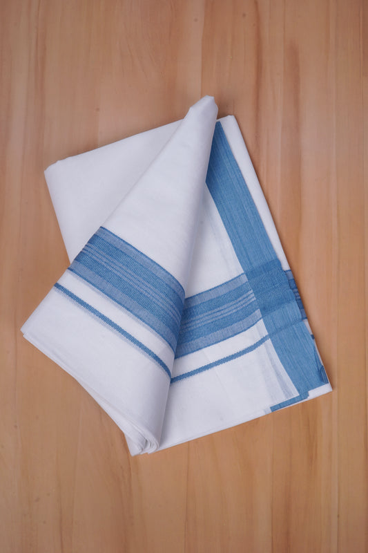 FCD-603 W/D DHOTI 3.80 MTR - Sky Blue