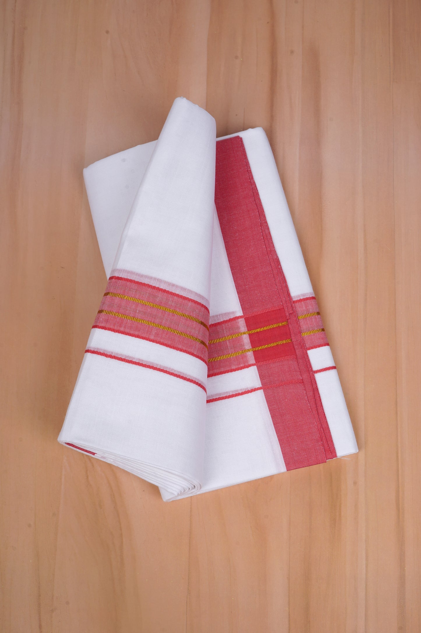 FCD-530 W/D DHOTI 3.80 MTR-Dark Pink