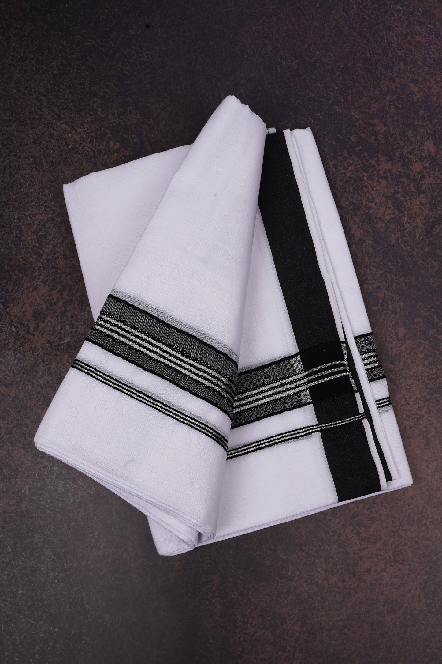 FD-166 W/D DHOTI 3.80 MTR-Black