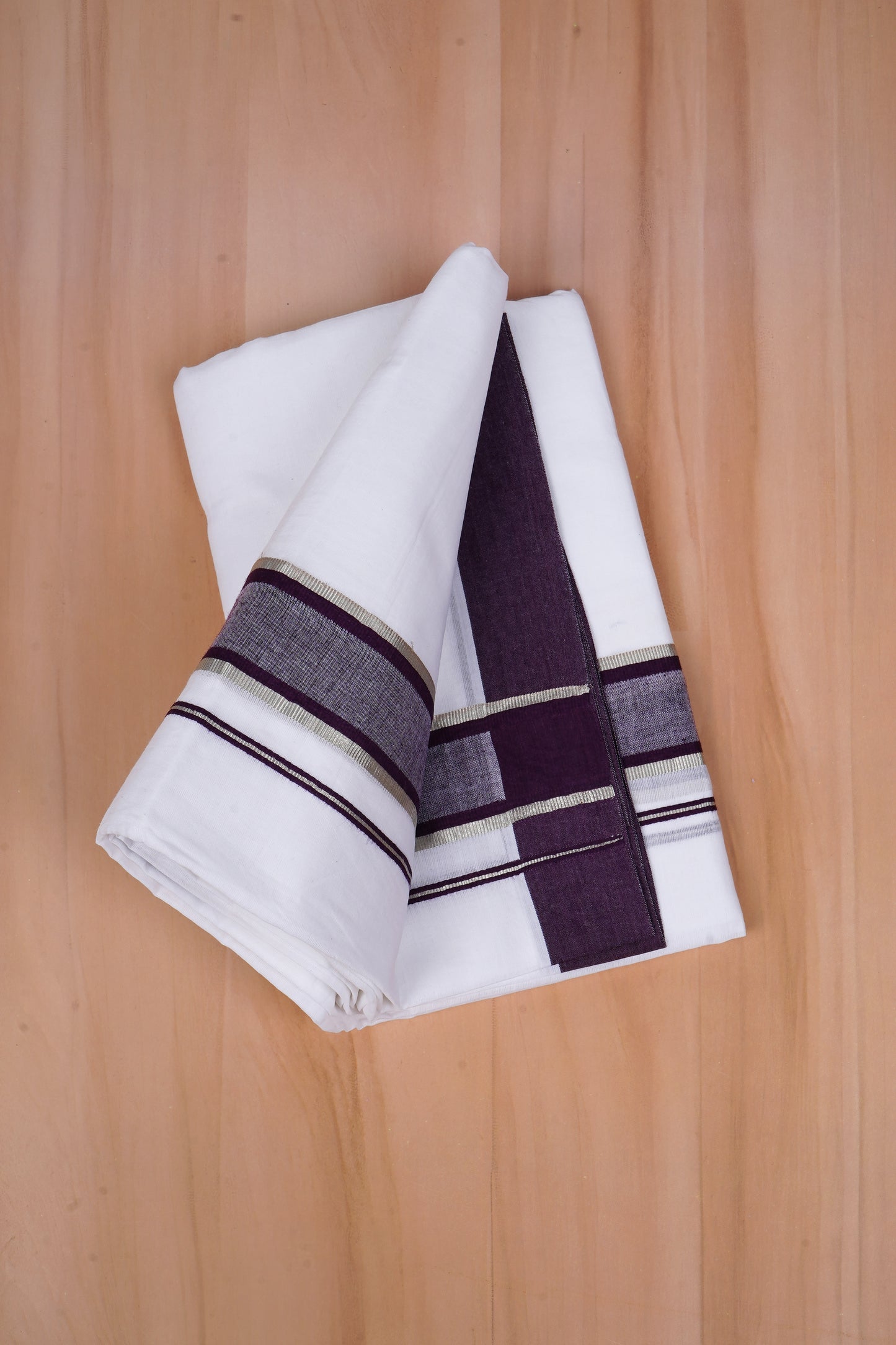 FCD-409 W/D DHOTI 3.80 MTR - Maroon