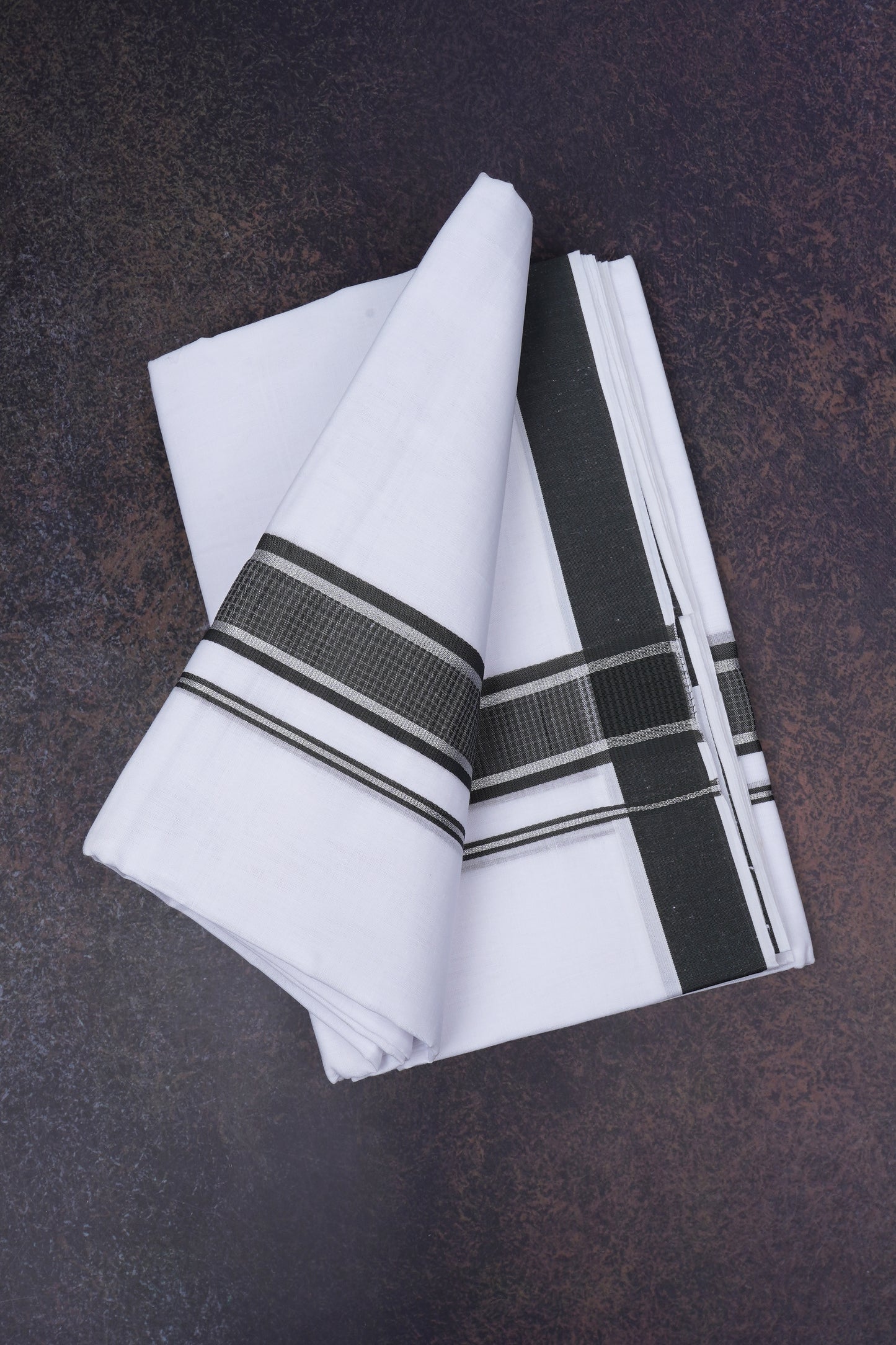 FD-167 W/D DHOTI 3.80 MTR-Black