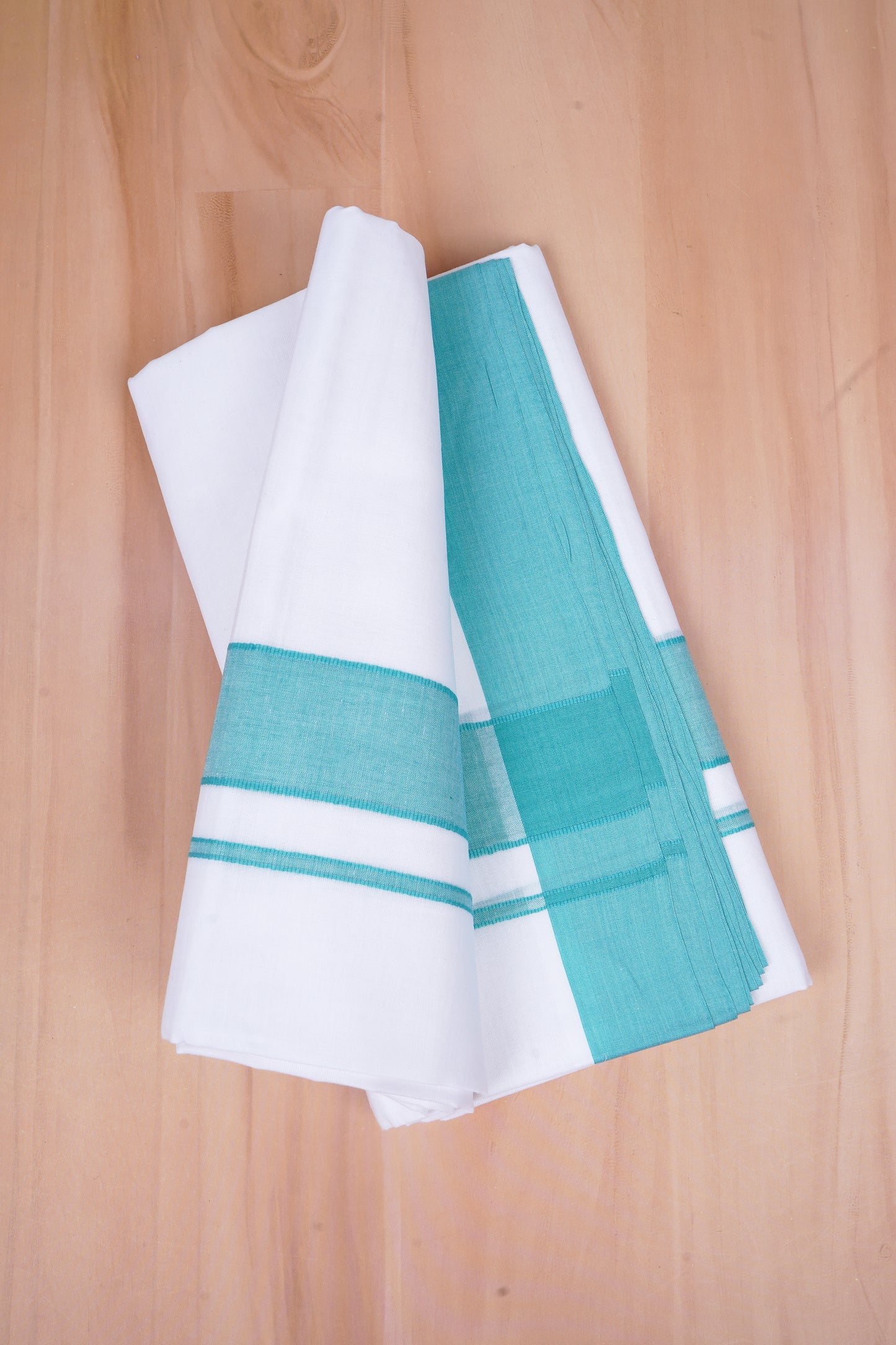 FCD-02 W/D DHOTI 4.00 MTR- Blue