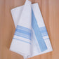 FCD-416 W/D DHOTI 3.80 MTR - Blue