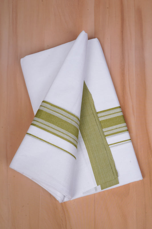 FCD-416 W/D DHOTI 3.80 MTR - Green