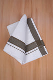 FCD-601 W/D DHOTI 3.80 MTR - Dark Brown