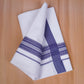 FCD-617 W/D DHOTI 3.80 MTR - Blue