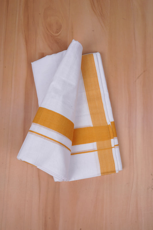 FCD-366 W/D DHOTI 3.80 MTR-Orange