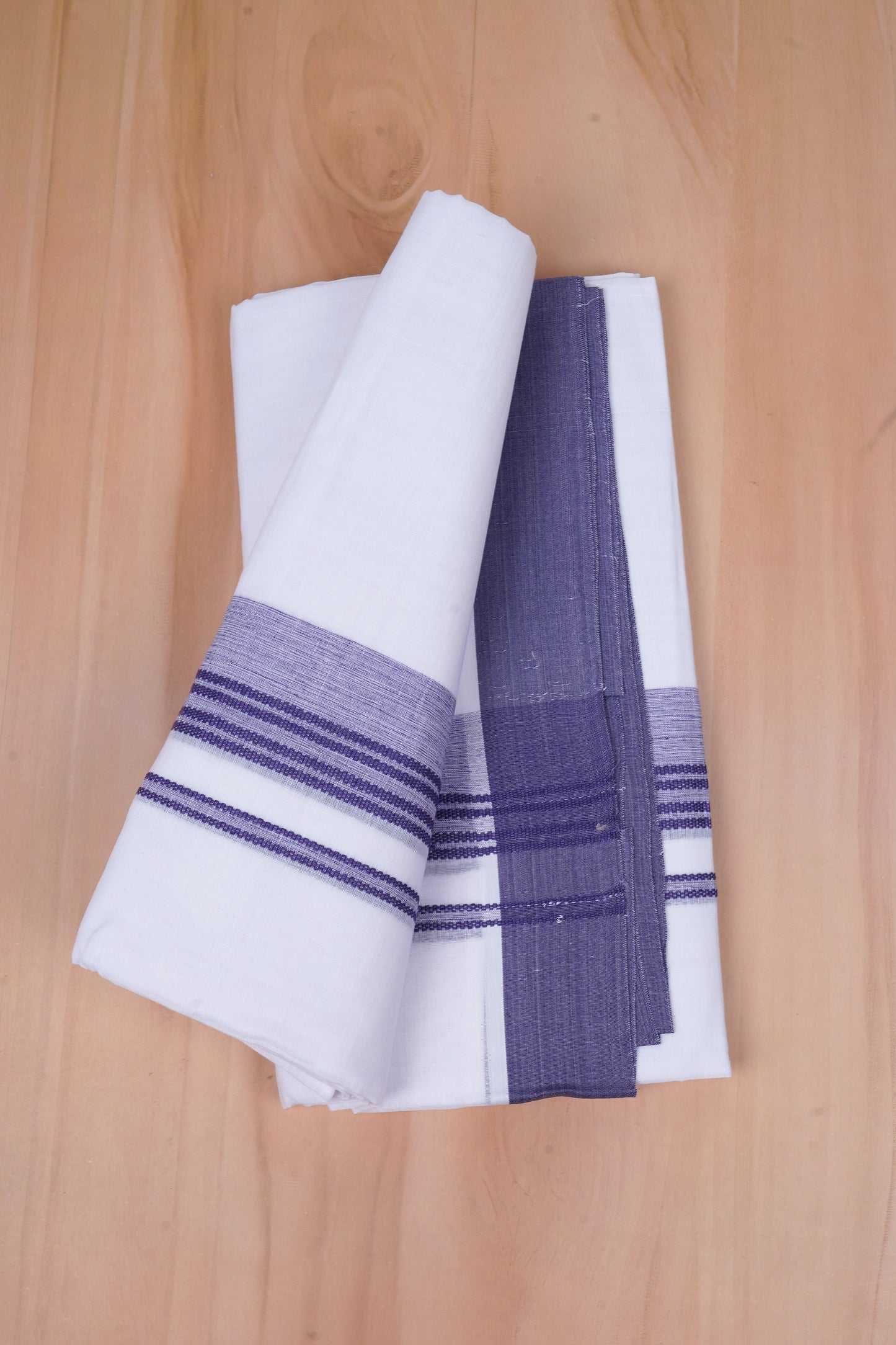 FCD-504 W/D DHOTI 3.80 MTR-Blue