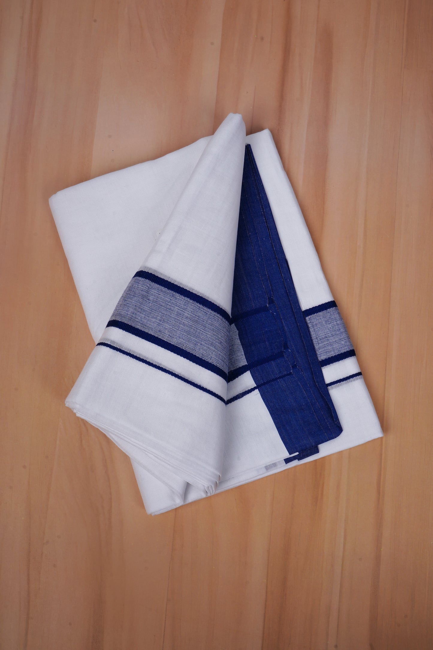 FCD-568 W/D DHOTI 3.80 MTR - Blue