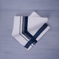 KERALOOM FINISH COTTON 332 W/D DHOTHIE 3.80 MTR - Navy Blue