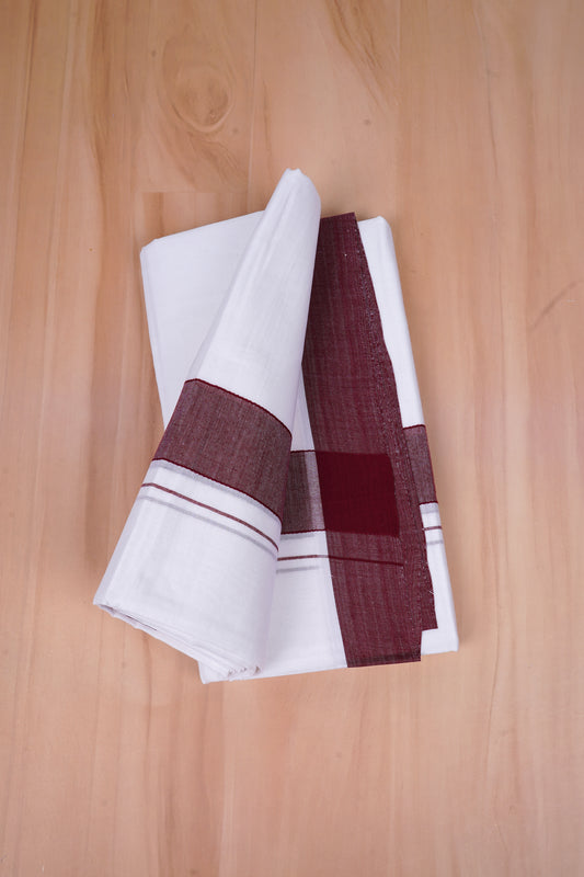 FCD-39 W/D DHOTI 4.00 MTR-Brown
