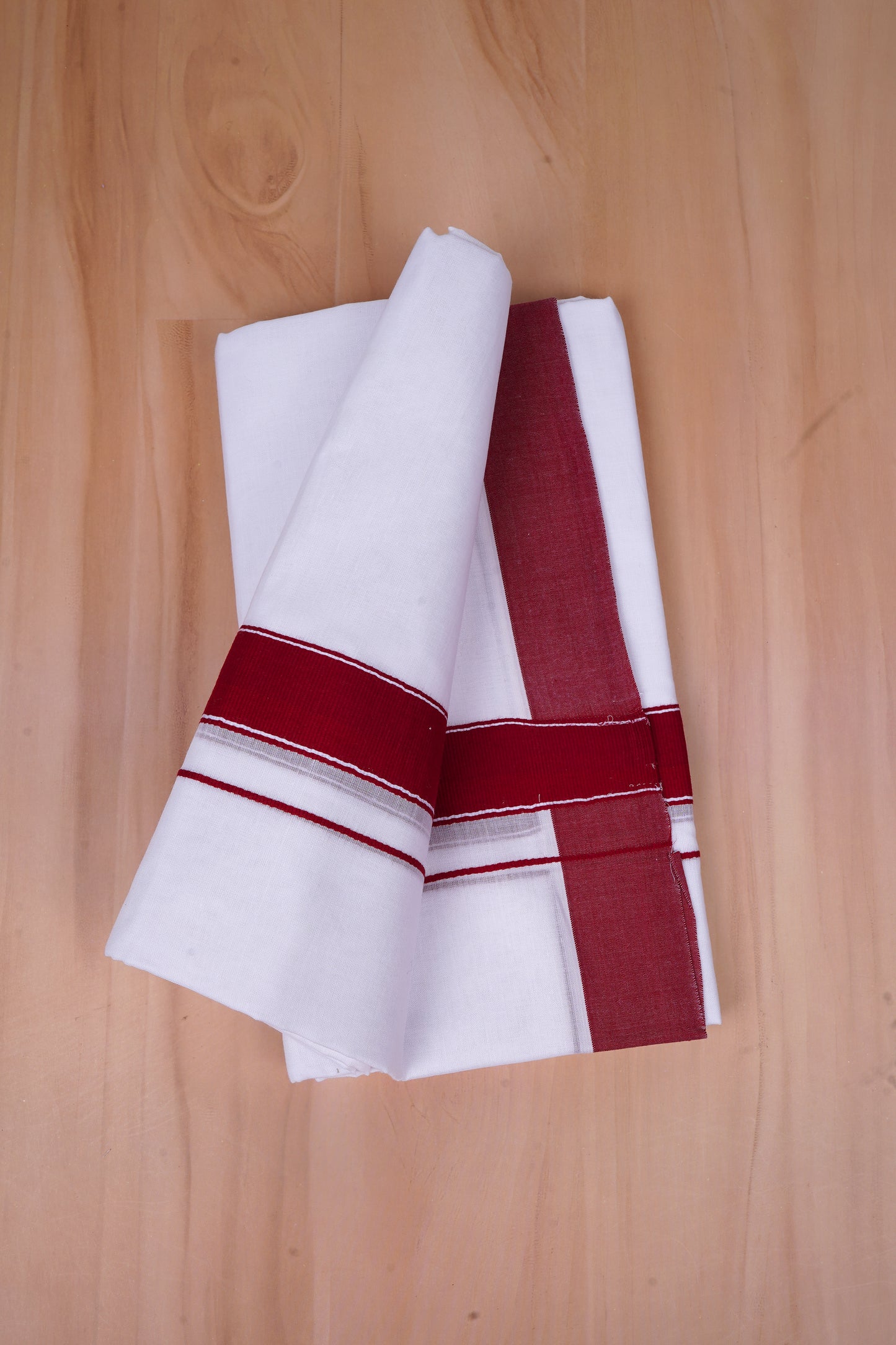 FCD-487 W/D DHOTI 3.80 MTR-Brown
