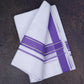 FD-167 W/D DHOTI 3.80 MTR-Purple
