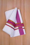Gold Max W/S Dhoti 2.00 MTR - Pink