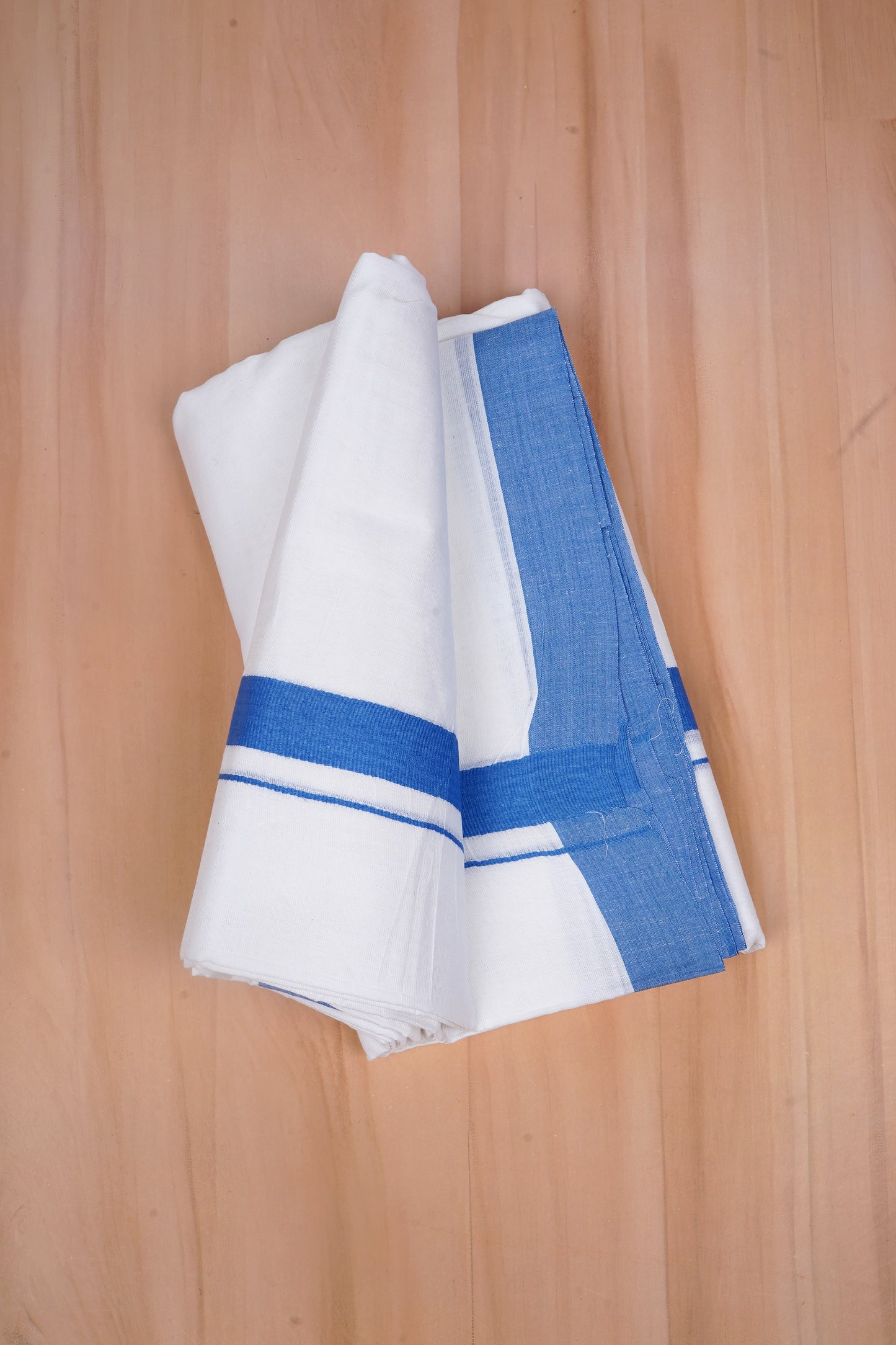 FCD-381 W/D DHOTI 3.80 MTR - Sky Blue