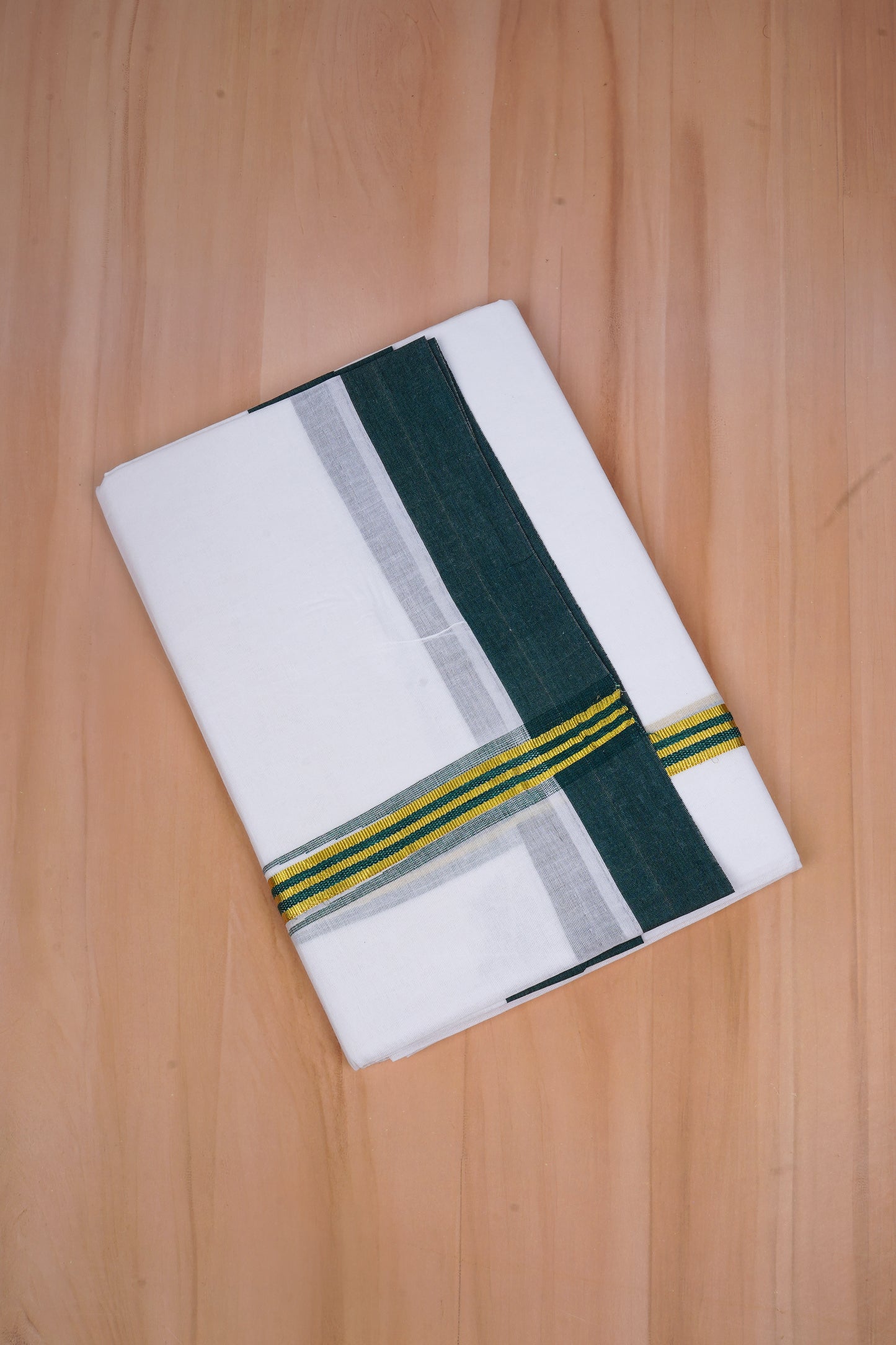 FCD-594 W/D DHOTI 3.80 MTR - Green