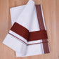 FCD-592 W/D DHOTI 3.80 MTR - Maroon