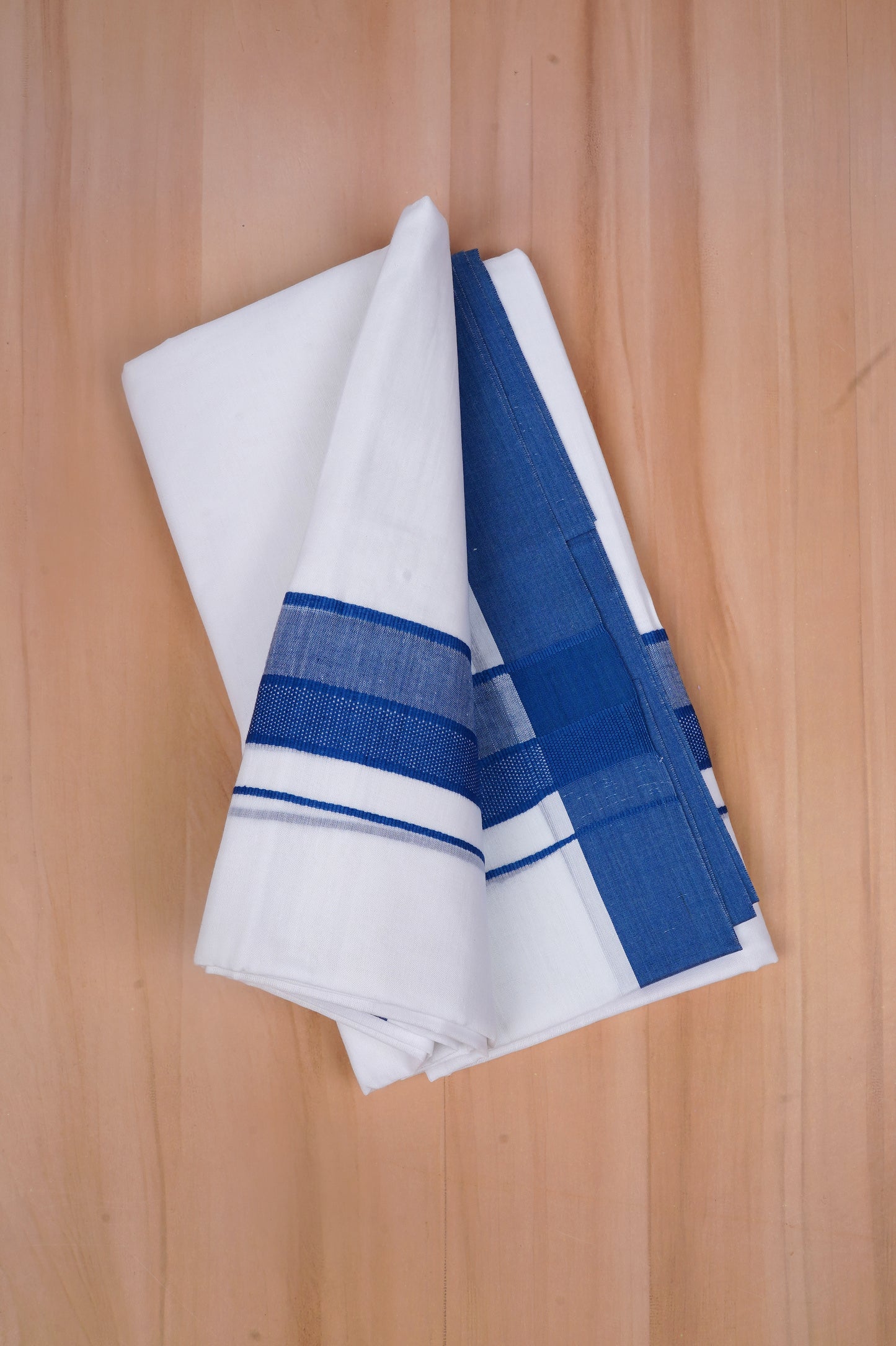 FCD-395 W/D DHOTI 3.80 MTR - Ink Blue
