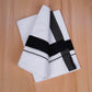 FCD-596 W/D DHOTI 3.80 MTR - Black