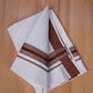 FCD-590 W/D DHOTI 3.80 MTR - Brown