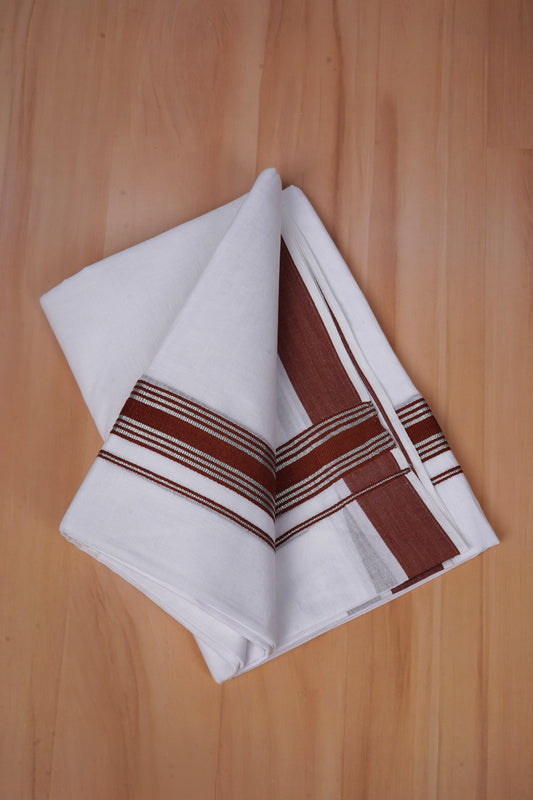 FCD-590 W/D DHOTI 3.80 MTR - Brown