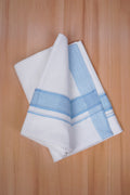 FCD-568 W/D DHOTI 3.80 MTR - sky blue