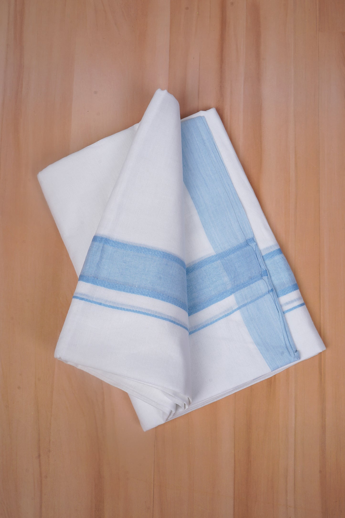 FCD-568 W/D DHOTI 3.80 MTR - sky blue