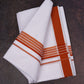 FD-133 W/D DHOTI 3.80 MTR-Orange