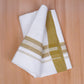 FCD-613 W/D DHOTI 3.80 MTR - Yellow
