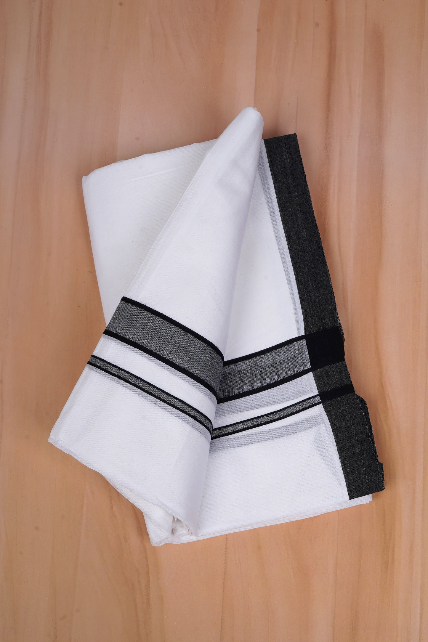 FCD-69 W/D DHOTI 3.80 MTR- Black