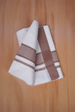 FCD-86 W/D DHOTI 3.80 MTR- L Brown